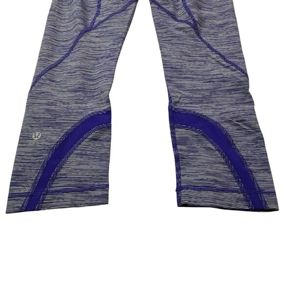 Lululemon Run Inspire Crop II Bruised Berry Wee Leggings Women's Size 6‎ EUC - Picture 16 of 16